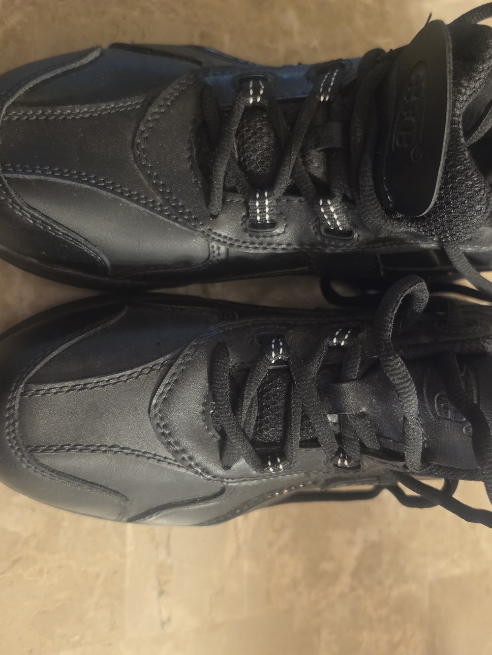 Shoes For Crews Men's Black Athletic Sneakers